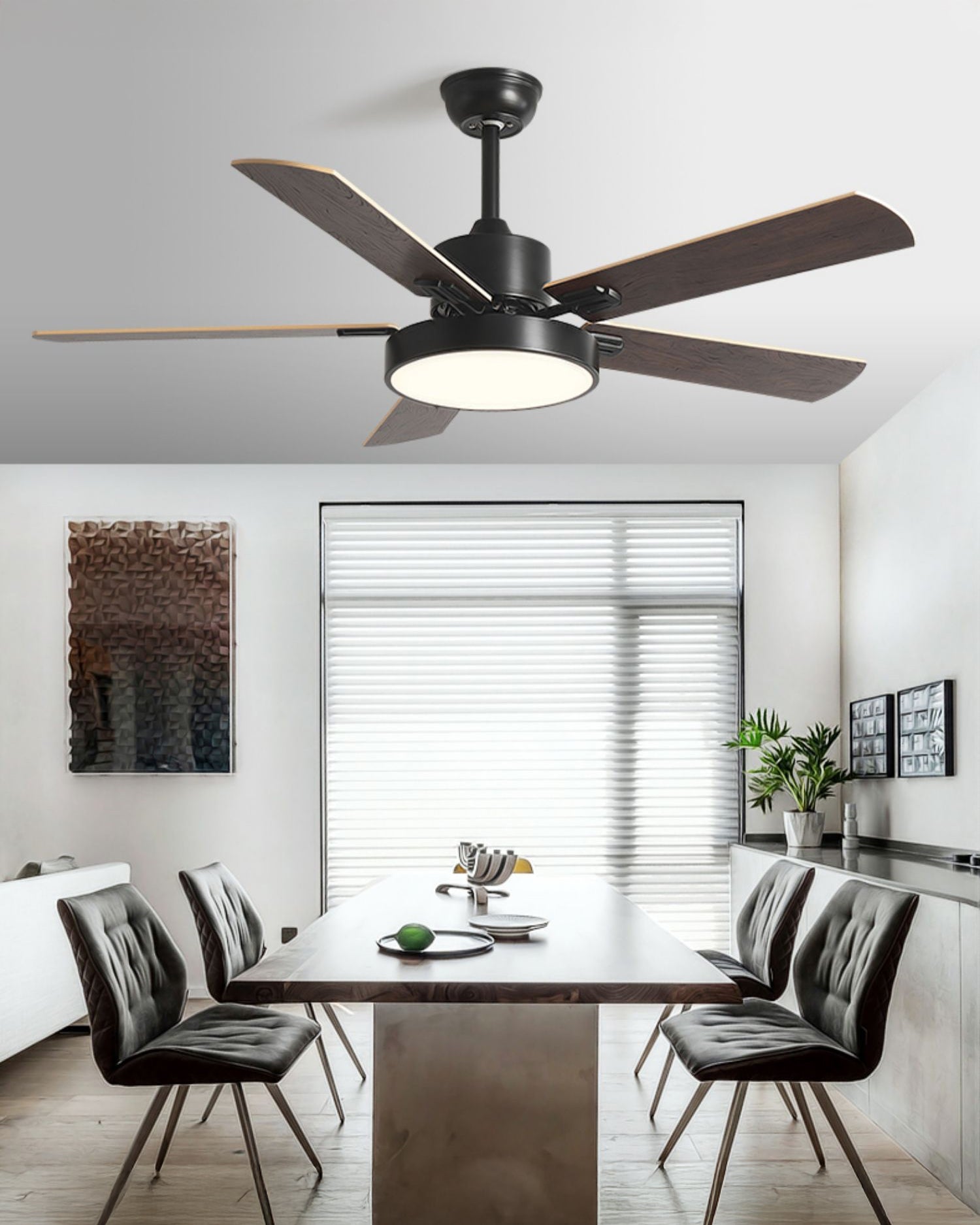 WOMO 5 Blade Ceiling Fan Lamp - WM5177