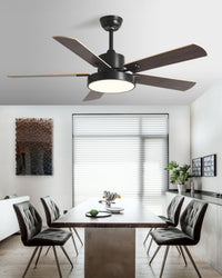 WOMO 5 Blade Ceiling Fan Lamp - WM5177