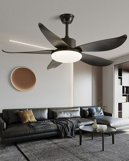 WOMO 5 blade Modern Ceiling Fan Lamp-WM5049