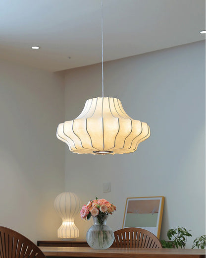 WOMO Japandi Silk Pendant Light-WM2947