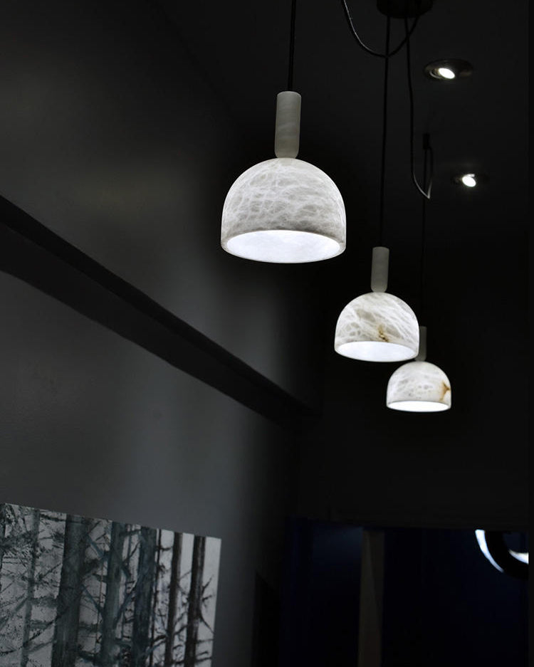 WOMO Oki Alabaster Pendant Light-WM2899