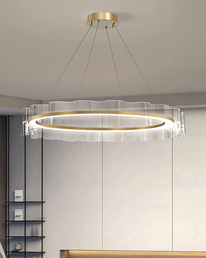 WOMO Acrylic Ring Led Chandelier-WM2604