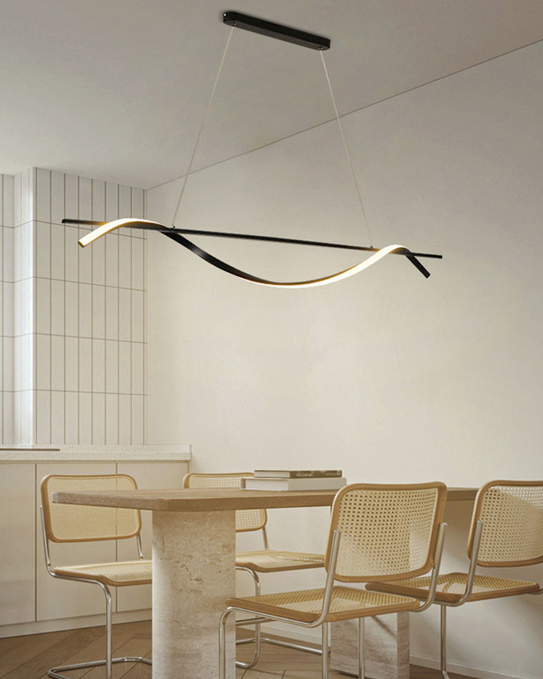 WOMO Spiral Linear Pendant Light-WM2768