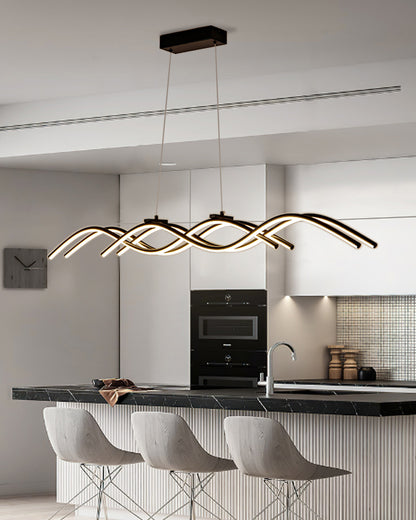 WOMO Wavy Linear Pendant Light-WM2641