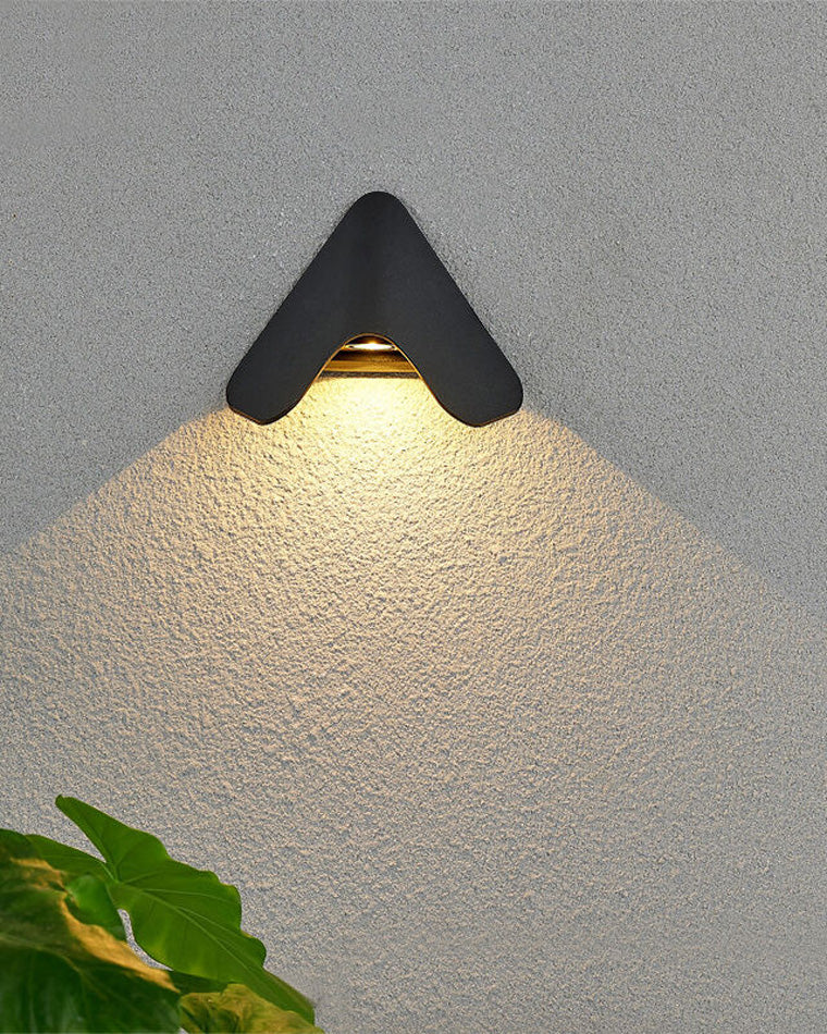 WOMO Triangular Outdoor Wall Light-WM9059