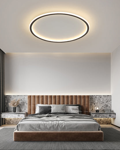 WOMO Flat Disc Flush Mount Ceiling Light-WM1122