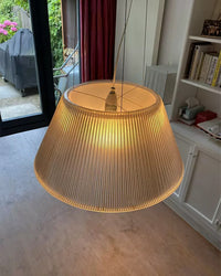 WOMO Conical Drum Glass Pendant Light-WM2788