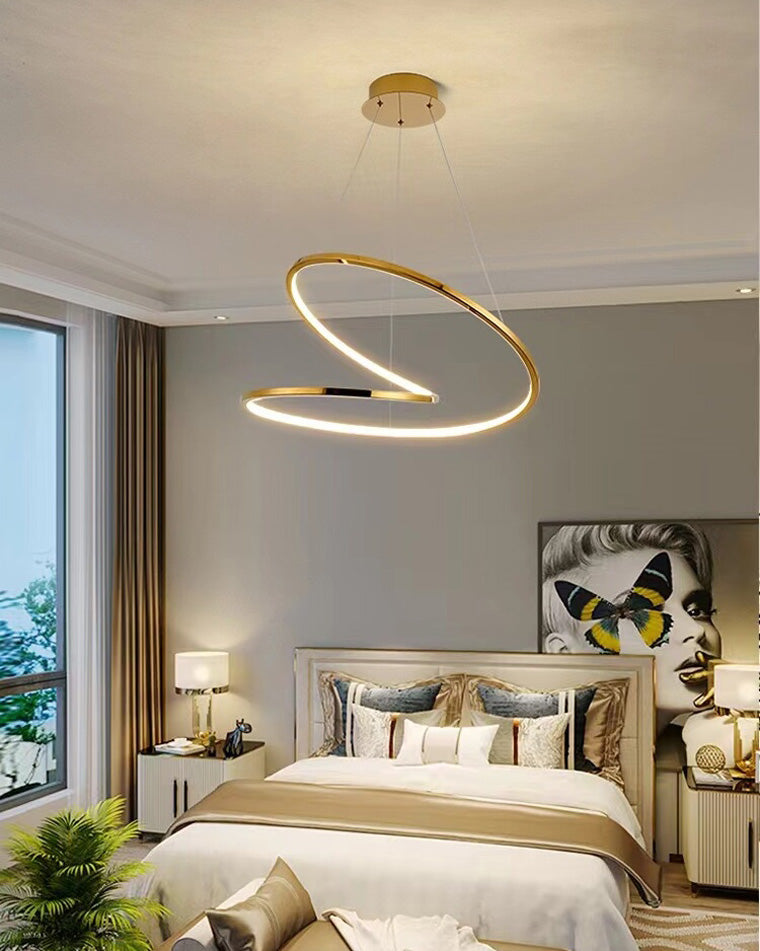 WOMO Swirl Led Chandelier-WM2461