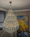 WOMO Tiered taper Crystal Foyer Chandelier-WM2384 thumbnail