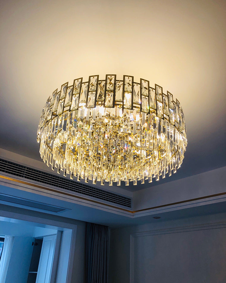 WOMO Round Crystal Chandelier-WM2782