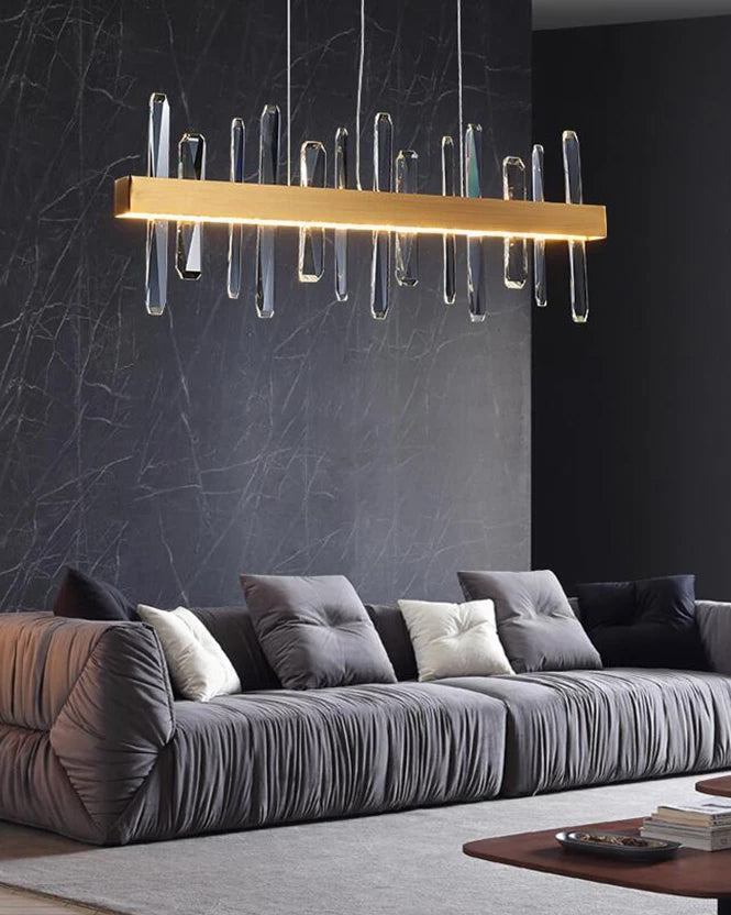 WOMO Linear Crystal Chandelier-WM2485b