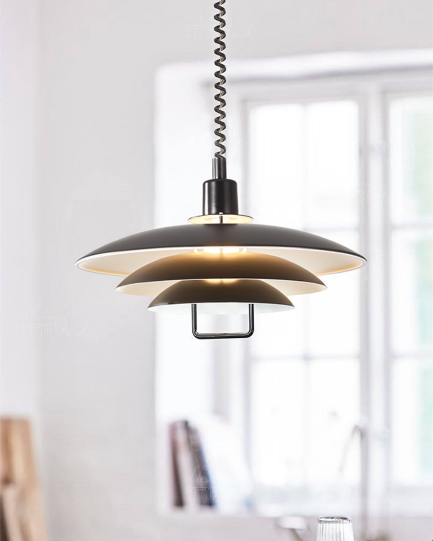 WOMO Danish Rise and Fall Pendant Light-WM2663