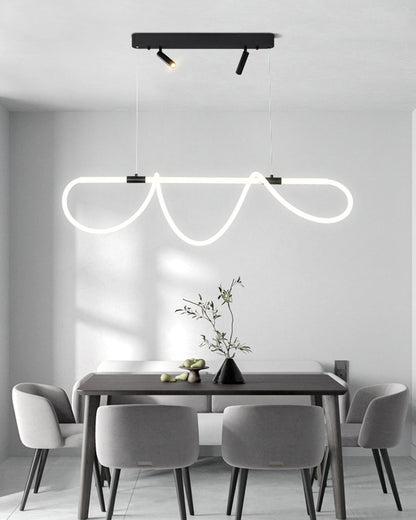 WOMO Rope Led Linear Pendant Light-WM2757