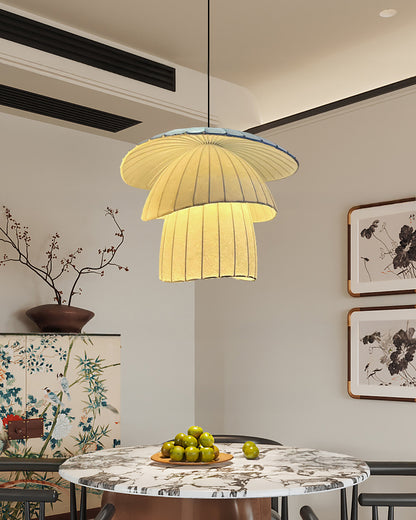 WOMO Japandi Coir Silk Pendant Light-WM2963