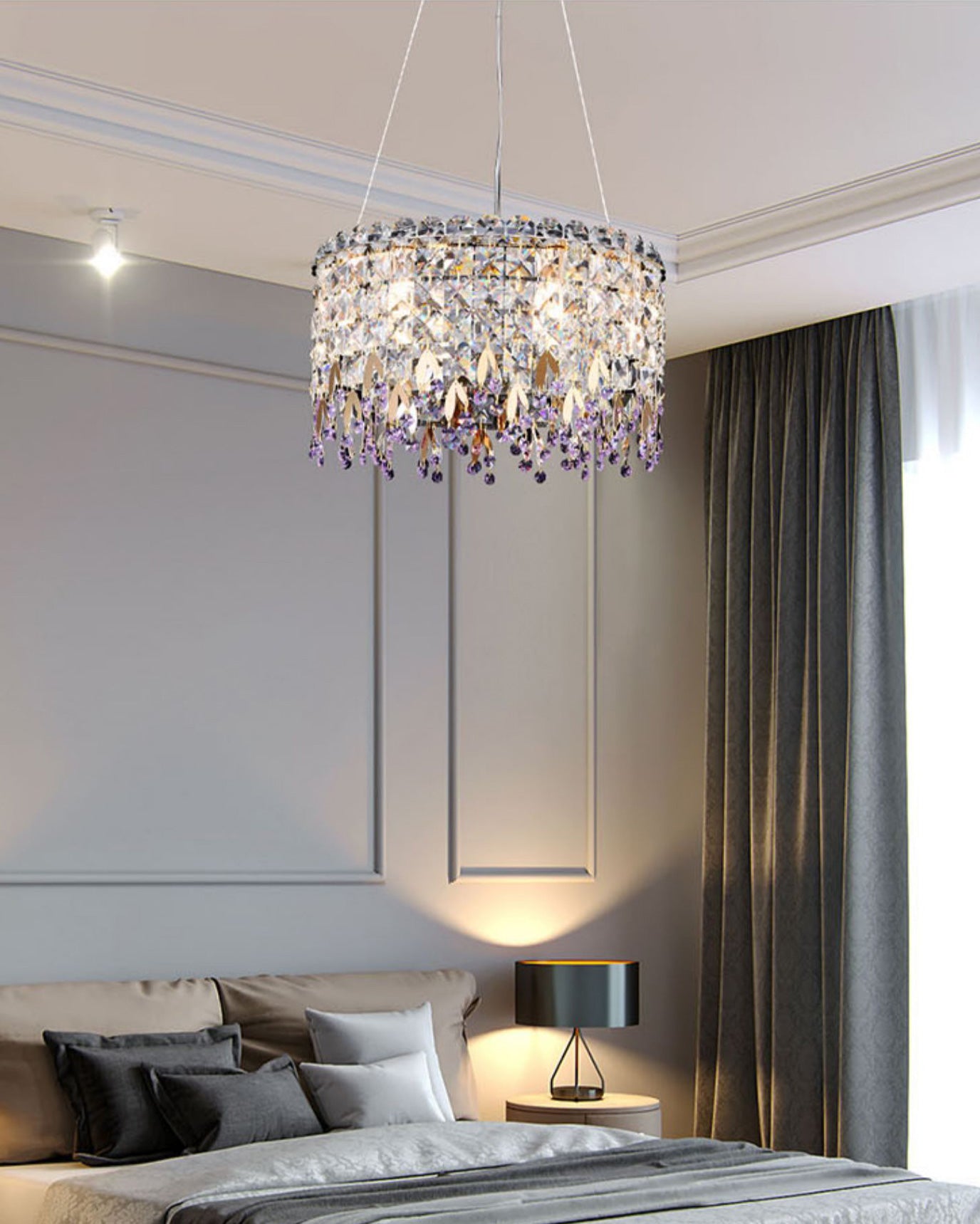 WOMO Round Crystal Chandelier-WM2630