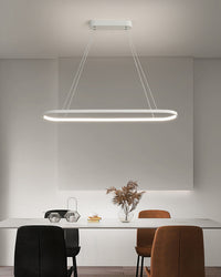 WOMO Long Oval Chandelier-WM2446