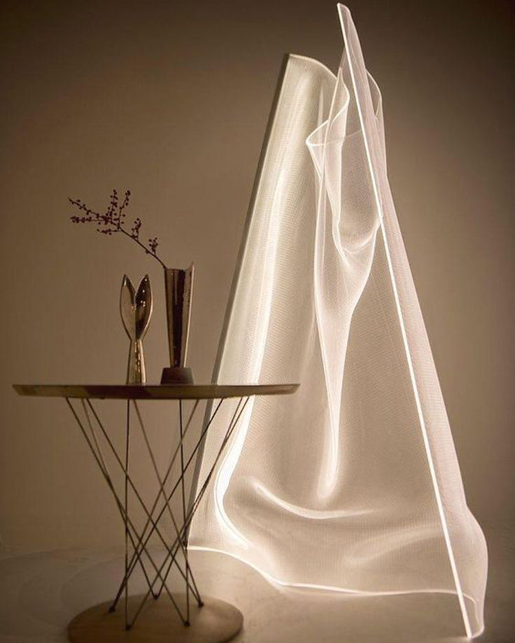 WOMO Wind Sculptural Floor Lamp-WM7100