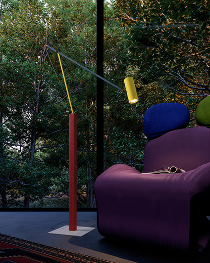 WOMO Multicolour Cantilever Floor Lamp-WM7103