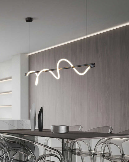 WOMO Rope Led Linear Pendant Light-WM2742