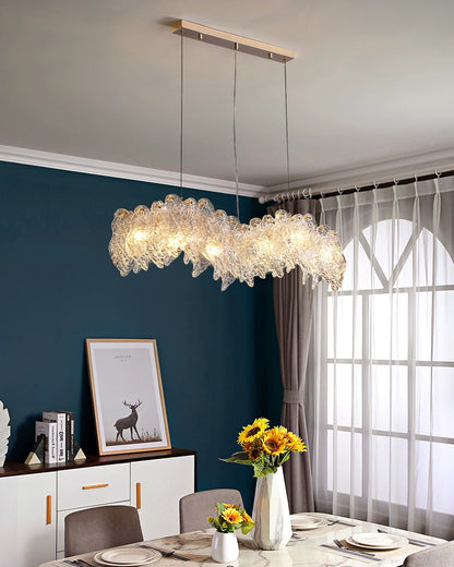 WOMO Leaf Glass Chandelier-WM2374