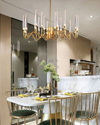 WOMO Crystal Candlestick Chandelier-WM2602