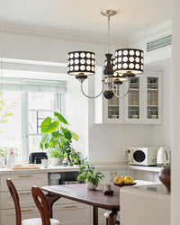 WOMO Polka Shaded Chandelier-WM2913