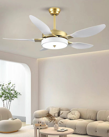 WOMO 48" Gold Ceiling Fan Lamp-WM5026