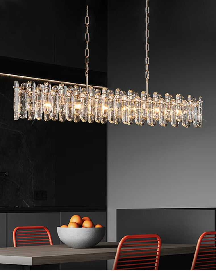 WOMO Crystal Linear Chandelier-WM2383