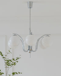 WOMO Glass Globe Chandelier-WM2558