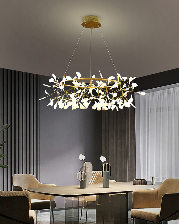 WOMO Heracleum/Firefly Round Chandelier-WM2435