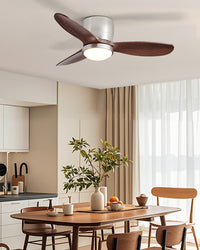 WOMO Low Profile Ceiling Fan Lamp-WM5146