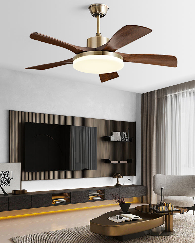 WOMO 5 Blade Ceiling Fan with Bright Light - WM5163
