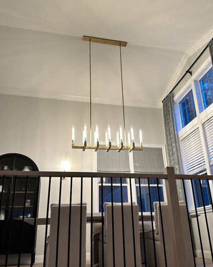 WOMO Candle Linear Chandelier-WM2816