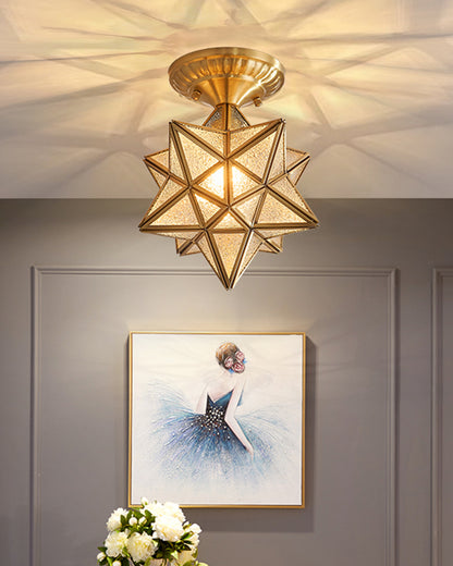 WOMO Moravian Star Ceiling Light-WM1116