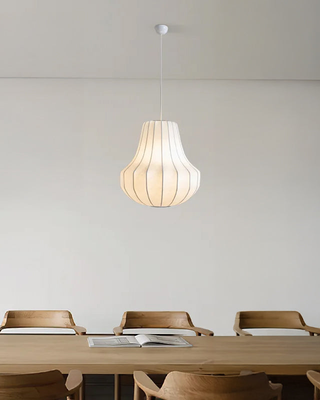 WOMO Japandi Silk Pendant Light-WM2953