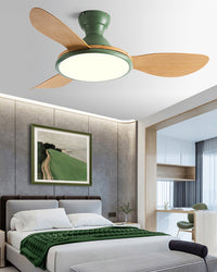 WOMO 42" Low Profile Ceiling Fan with Bright Light - WM5156