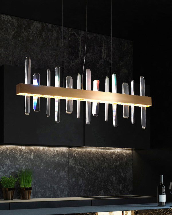 WOMO Linear Crystal Chandelier-WM2485b