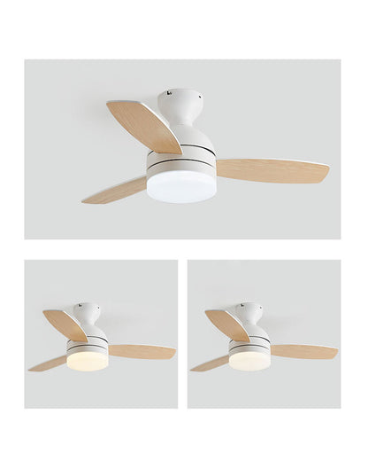 WOMO Scandinavian Ceiling Fan Lamp-WM5047