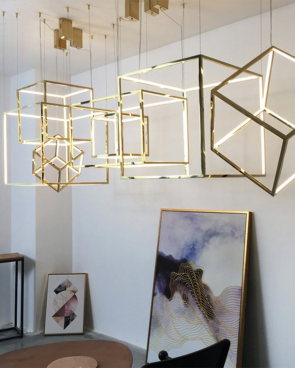 WOMO Cube Led Chandelier-WM2571