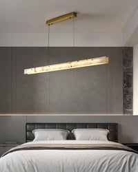 WOMO Linear Alabaster Chandelier-WM2833
