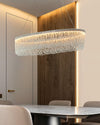 WOMO Silver Fringe Round Chandelier-WM2643 thumbnail