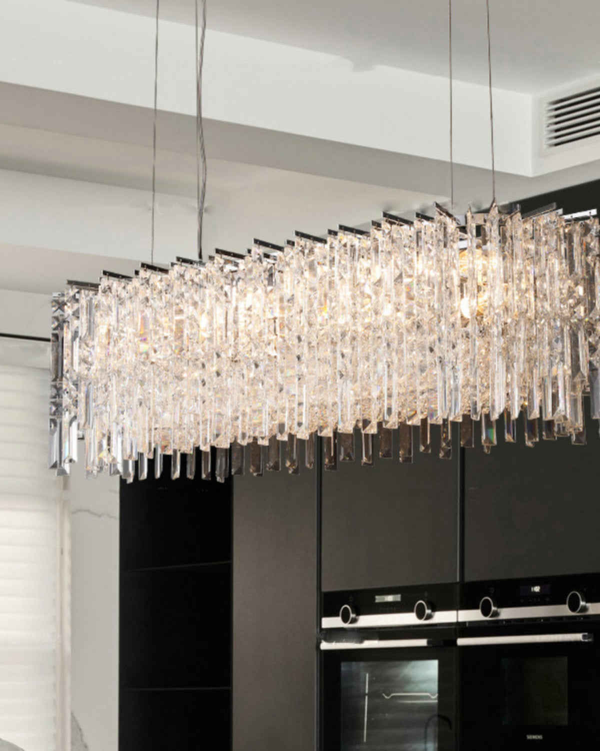 WOMO Linear Crystal Chandelier-WM2627