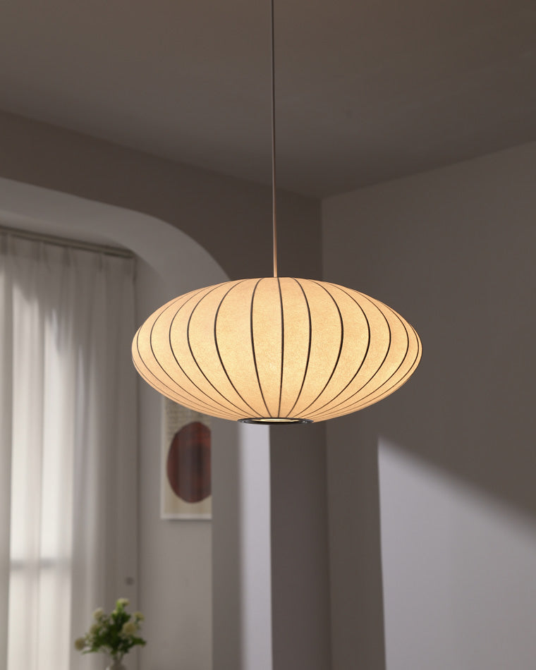 WOMO Flying Saucer Silk Pendant Light-WM2534