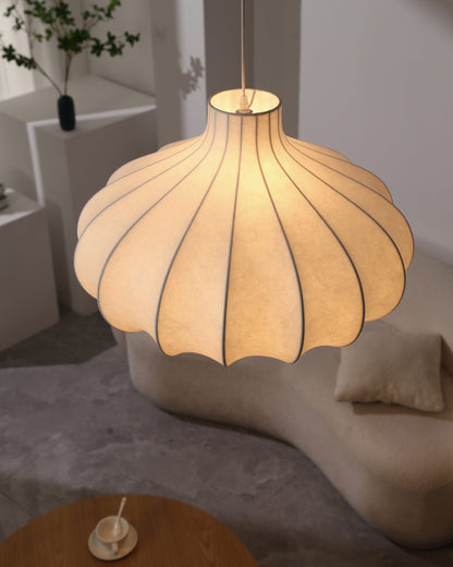 WOMO Pumpkin Silk Pendant Light-WM2568