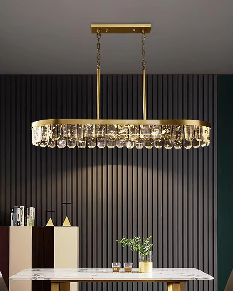 WOMO Linear Crystal Chandelier-WM2540