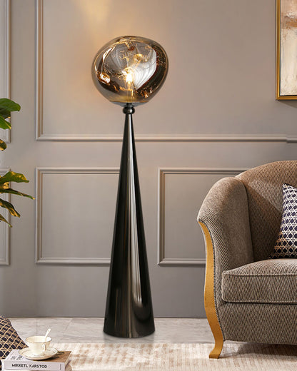 WOMO Lava Globe Floor Lamp-WM7085