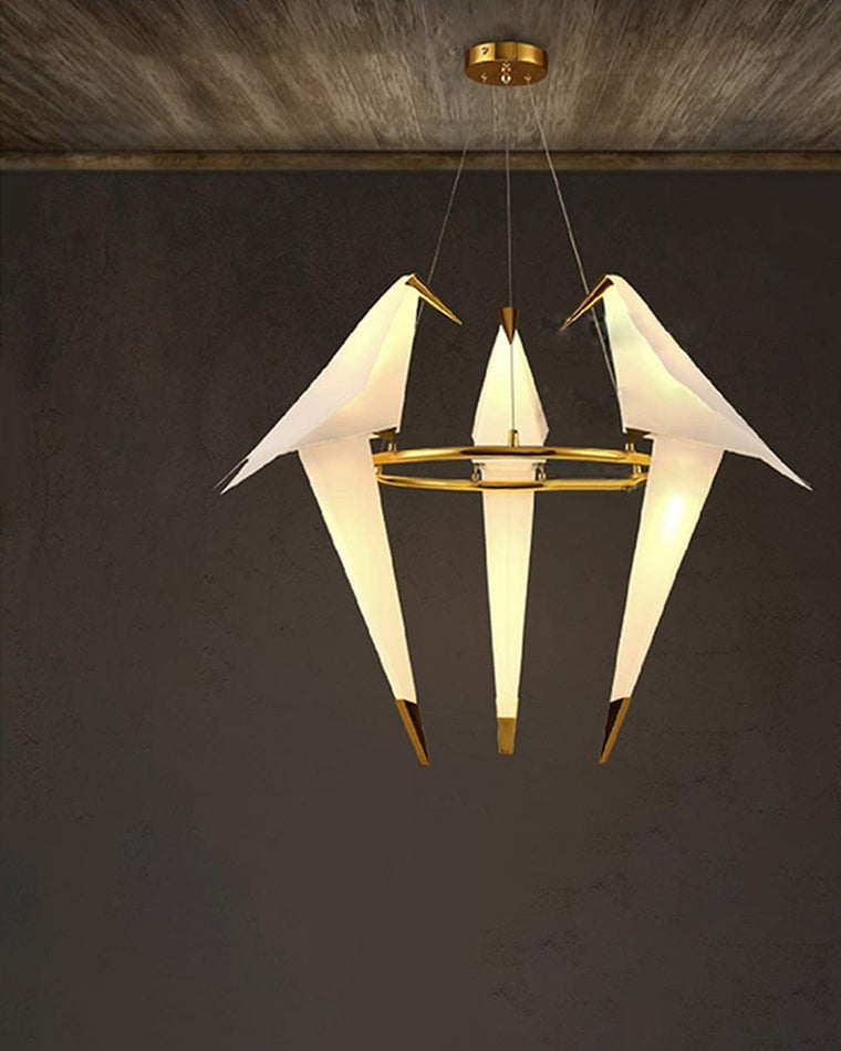 WOMO Bird Origami Chandelier-WM2735