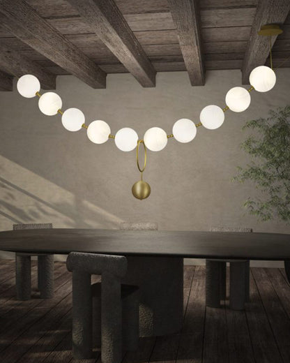 WOMO Pearl Arc Chandelier-WM2102b