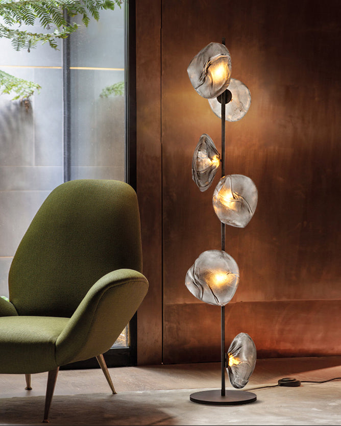 WOMO Blown Glass Floor Lamp-WM7082