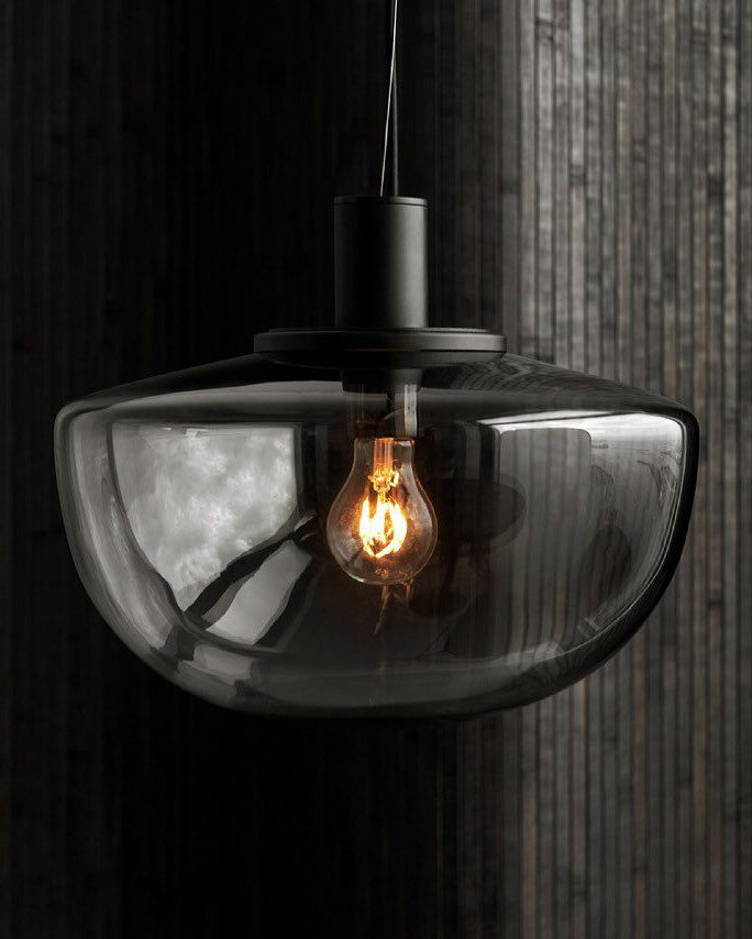 WOMO Semi-Sphere Glass Pendant Light-WM2567